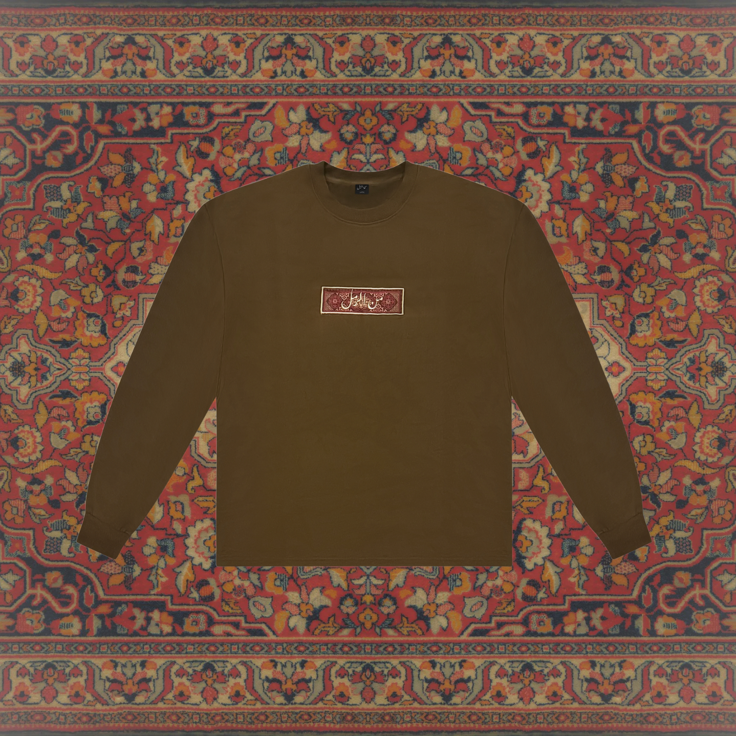 PERSIAN RUGS CREWNECK (BRN)