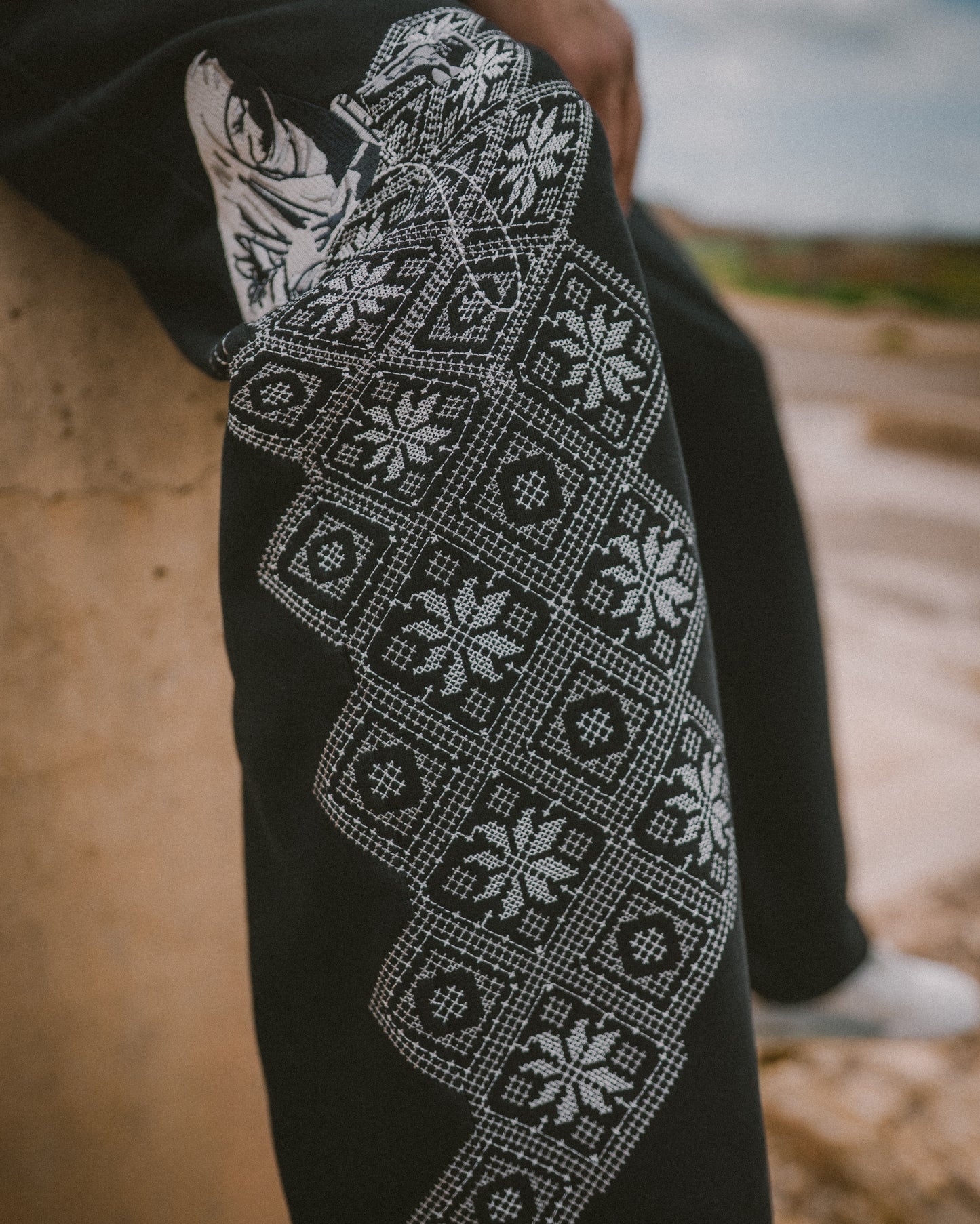 'FROM PALESTINE' SWEATPANTS