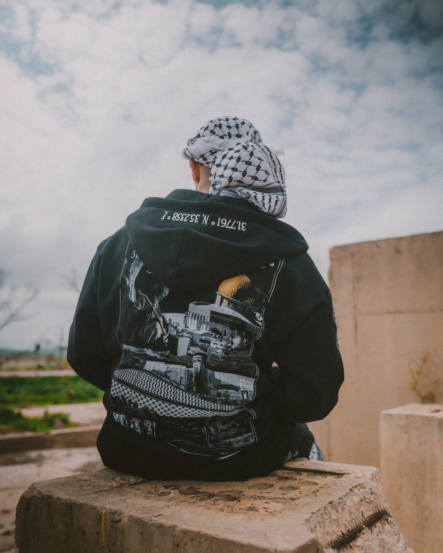 'FROM PALESTINE' 2 ZIP-UP
