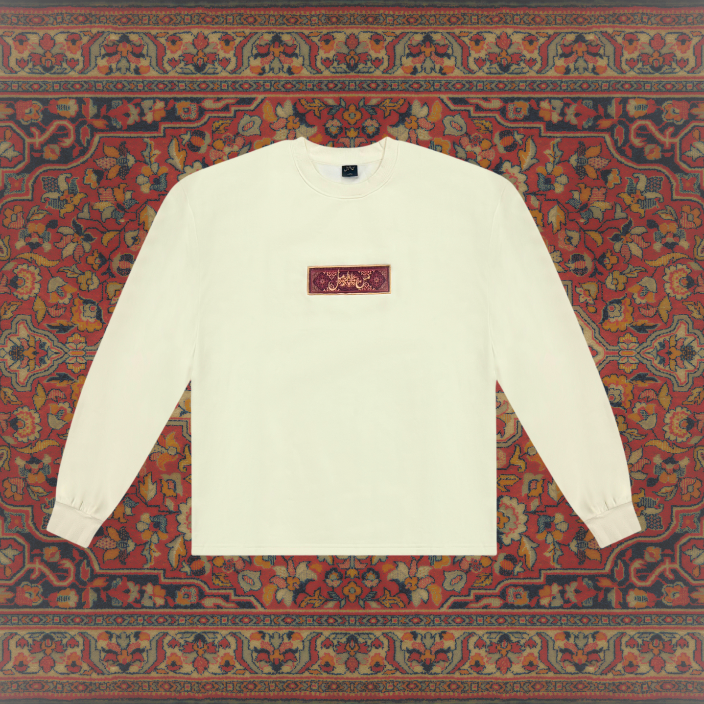 PERSIAN RUGS CREWNECK (WHITE)