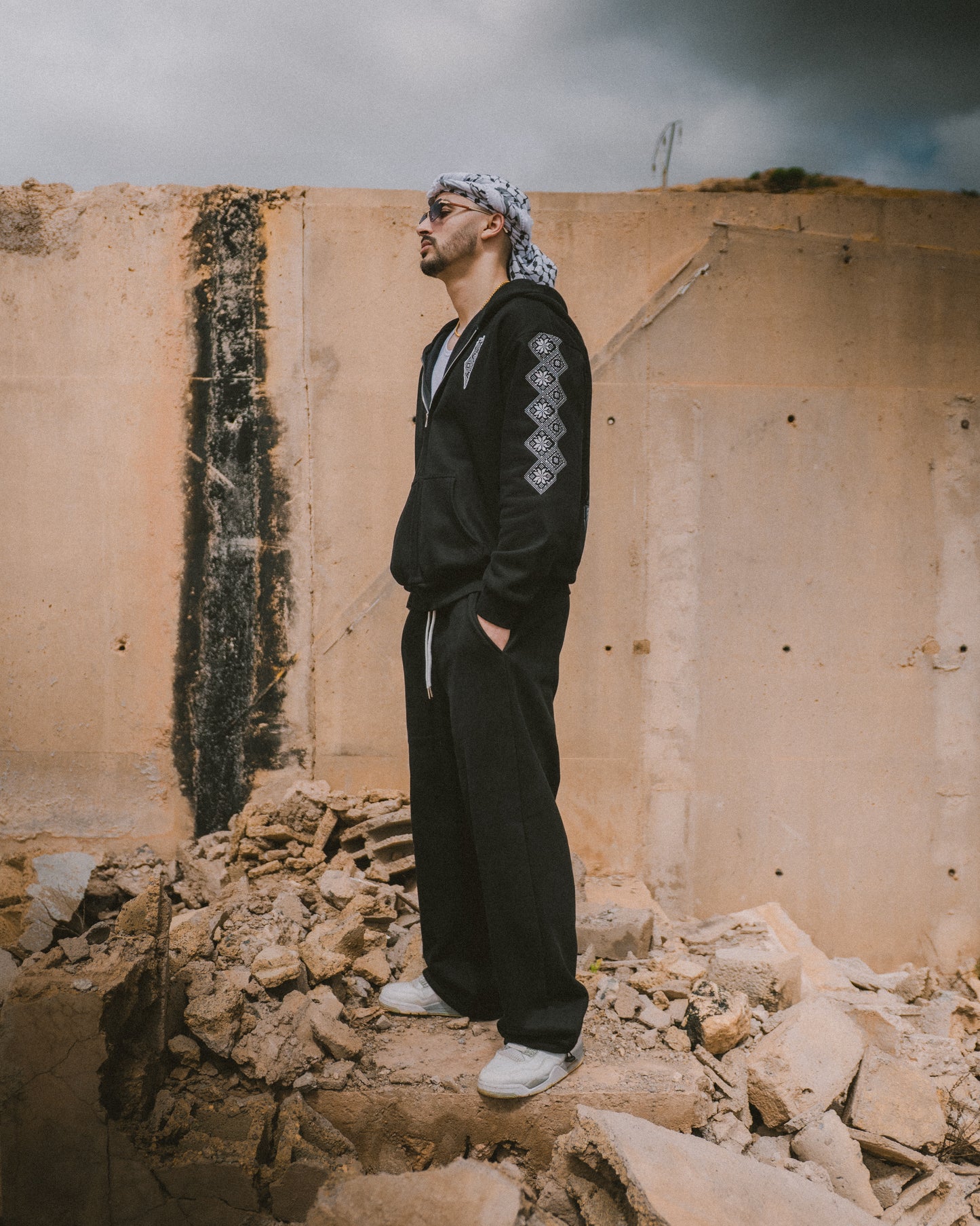 'FROM PALESTINE' SWEATPANTS