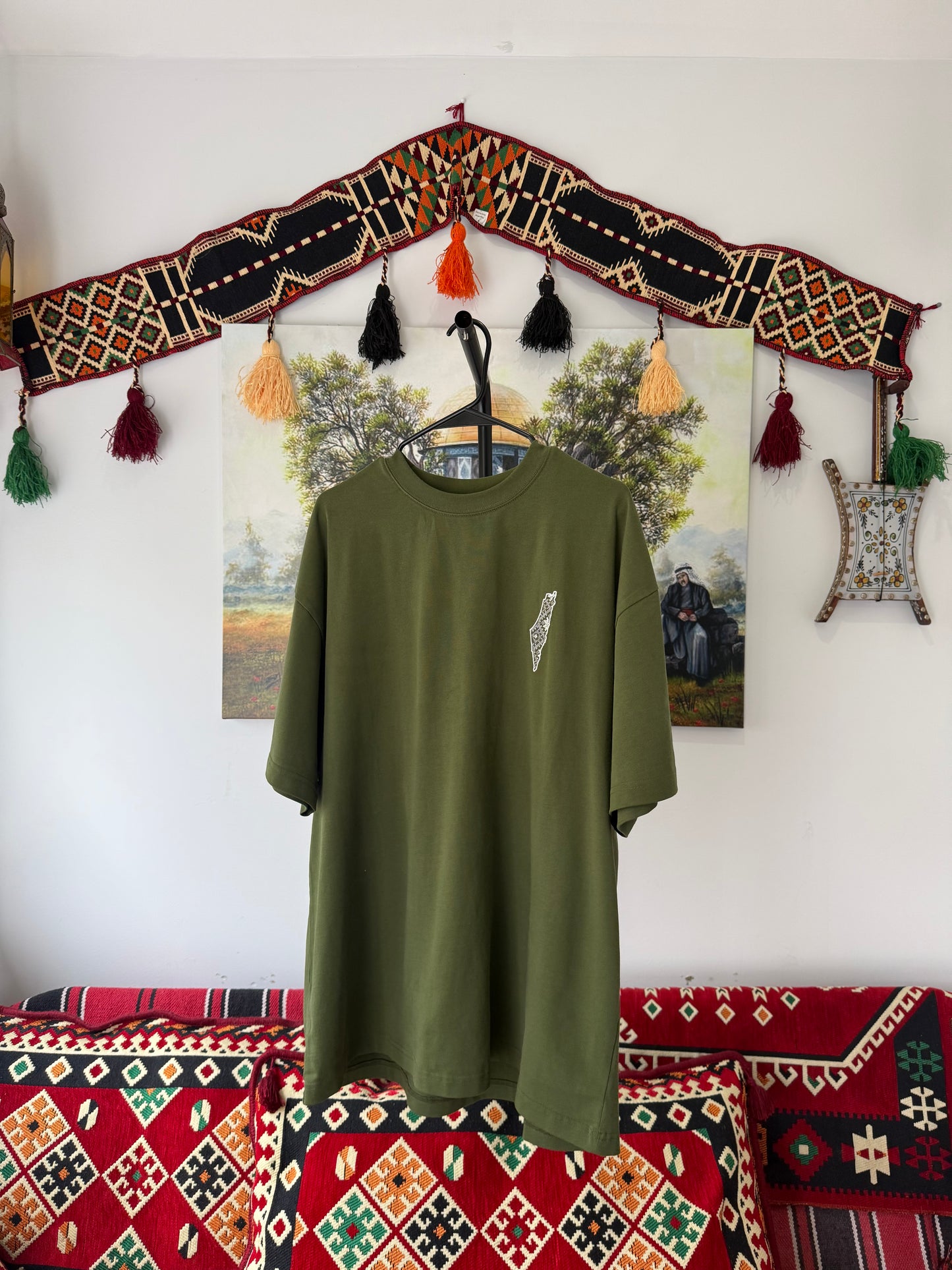 'FİLİSTİN'DEN' T - ZEYTİN YEŞİLİ