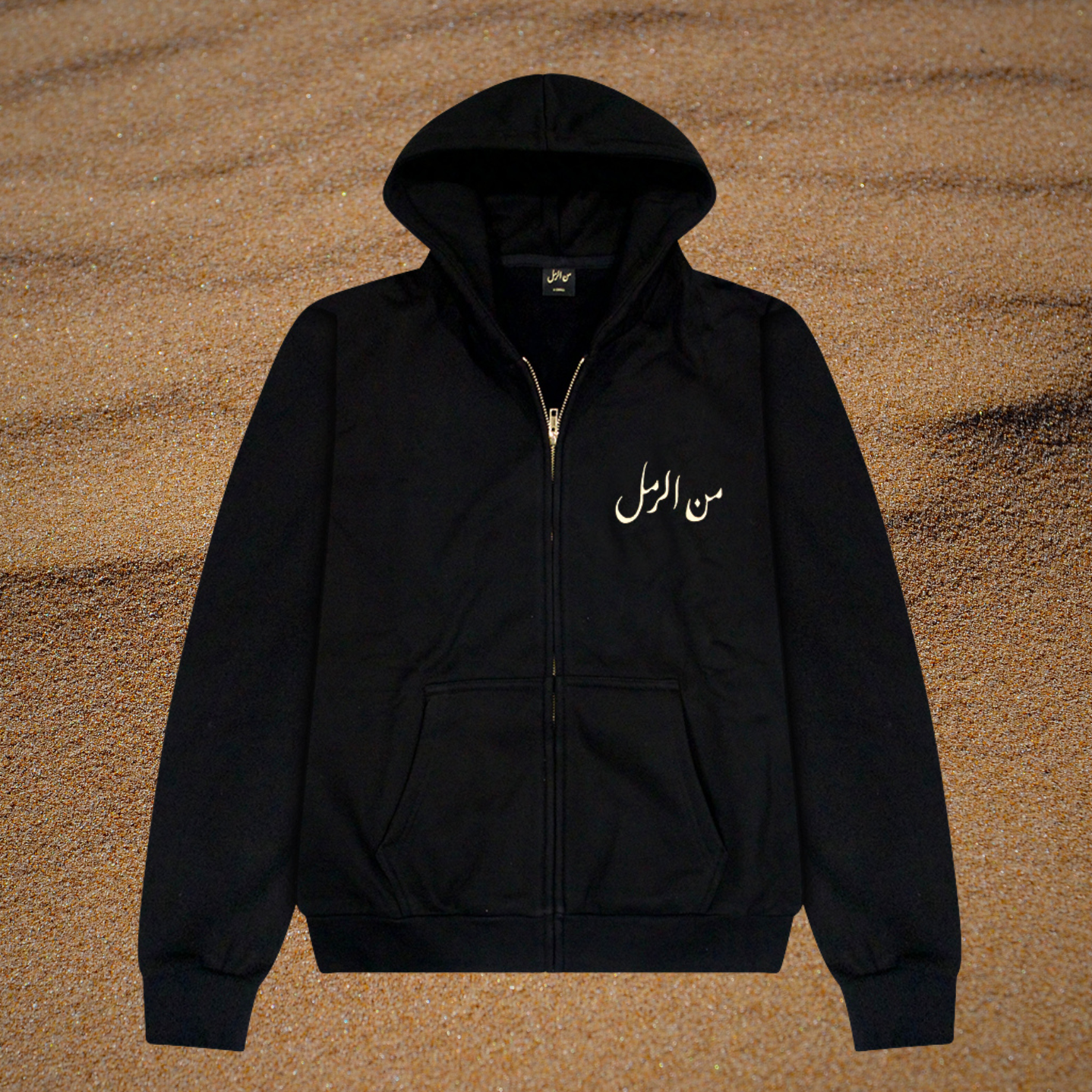 BLACK BEDOUIN GATHERING ZIP-UP